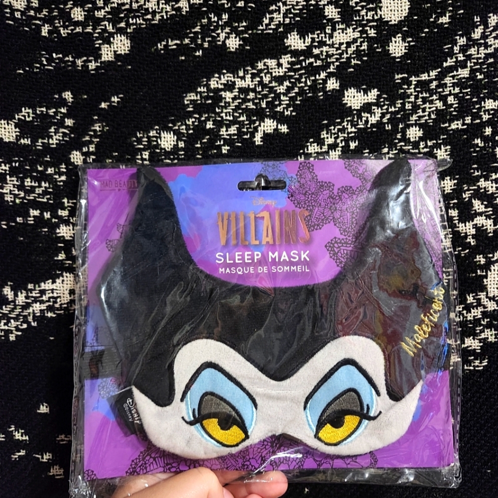 NWT Disney Villains Maleficent Sleep Mask